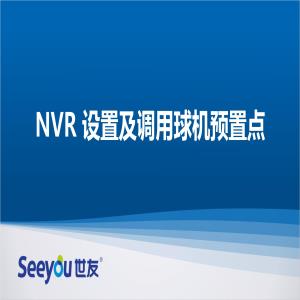 腾博会官网 NT NVR设置及挪用球机预置点